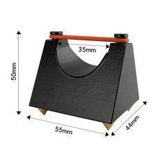 HI FI 브래킷 트레이 진동 케이블 신호 오디오 홀더 스탠드 방지 지원 스피커 전선용 전원, 2PCS