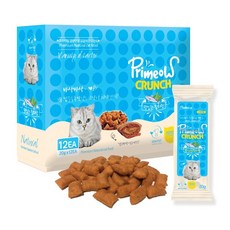 프리미요 크런치 고양이간식 20g x 12p, 참치, 240g, 1세트