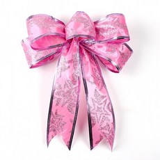 PS 5p 더블 핑크 리본세트 대 18cmx25cm 리본장식