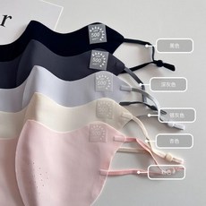 川月商行 夏季無痕清涼防曬面罩，護眼，防紫外線，輕便，速幹，透氣款, 1個, 小凉皮【透气不闷】显瘦立体B,不防紫外线【混色】一般防晒