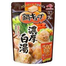 味之素 濃厚白湯豚骨高湯塊 - 火鍋湯底, 1個, 63g
