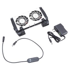 어항용 냉각 팬 저소음 에너지 절약형 냉각기 수중 공기 냉각기 습도 감소기 냉각기 시스템, US, Double head