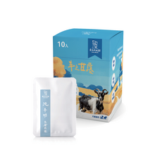 來福與旺財 羊之甘露 寵物羊奶飲 頂級純羊乳 葉黃素 牛磺酸 靈芝多醣體 葡聚醣 海藻精華 犬貓適用 30毫升x10包, 10個, 30 毫升/包, 純羊奶