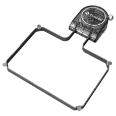 DP동봉국제무역 접이식 흡착형 싱크대 음식물 거치대 + 거름망(50EA) 세트, 1개, 투명-그레이