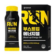 부스트업 에너지젤 레몬맛 10포, 1박스, 40g
