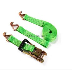 카고랩 타이다운 스트랩 견인 고정 윈치 로프 화물, E. 녹색 6톤 차량 2m 그림 세트