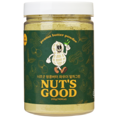 너츠굿 땅콩가루 스프레드 보성 유기농 말차가루 말차라떼 고단백, 200g, 1개