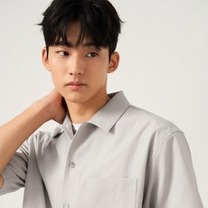 빈폴 에어도트 아우터형 반소매 셔츠 - 라이트 그레이 (BC5765C812) 511619