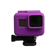 Gopro Hero 5 6 7 액션 카메라 Go Pro 액세서리 용 안티 스크래치 실리콘 젤 보호 케이스 커버 셸 하우징