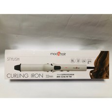 Mod's Hair 白晶陶瓷造型捲髮棒 環球電壓, 32mm3246-01699, 白色, MHI-3246-W-TW