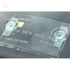 희람라이프 차량용 가로형 주차케이스 차량주차증케이스, 테이프