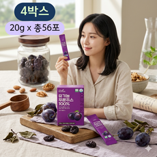 NFC 푸룬주스 스틱형 4박스 (20g x 56포), 1g, 4세트