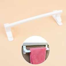 문틈용 행주 걸이 화이트 싱크대걸이 키친타올거치대, 1개