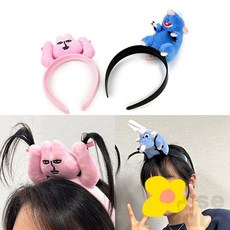 새나로 집게 인형 머리띠 파티, 토끼