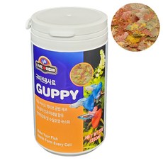 리진 구피 전용사료, 1개, 250ml