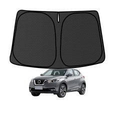 Murano 2015-2024 햇빛 가리개 앞 유리 맞춤형 핏 접이식 전면 창문 선바이저 400D 프로텍터 자동차 액세서리 UV 광선 차단 자동차를 시원하게 유지 18970