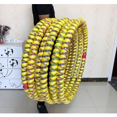 꽈배기 실로꼬은 훌라후프 복부 실타래 훌라후프 운동기구 후프 다이어트 홈트레이닝, C. 5-3kg, 1kg, 1개