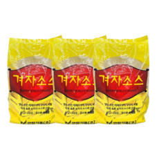 일회용 겨자소스(연합 200입), 600g, 3개