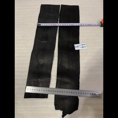인조가죽시트지 가죽 수선패치 대형 블랙 뱀 피부 무광택 표면 프린팅 전화 케이스 벨트 DIY 수제 시계 스트랩 재료 만들기, [04] D18