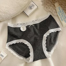 10A抗菌女士內褲 A類無染棉16cm加長抑菌襠, L【100-125斤】