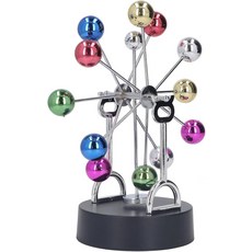 관람차 회전 볼 전기 자기 책상 컬러풀 메탈 영구 운동 장식