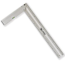 툴리버 ㄱ자 기역자 알루미늄 타일 건축 설계 제도용 직각자, 1개, 40cm