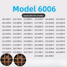 2개입 겨울용 스노우 체인 세트 완전 감싸는 미끄럼 방지 타이어 자동차 비상용 휠