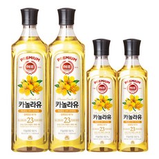 Haepyo 優質葵花油 900ml 2入+葵花油 500ml 2入, 1組