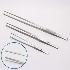 수초 심기 핀셋 27cm 직선형 어항 꾸미기 청소 집게, 1개