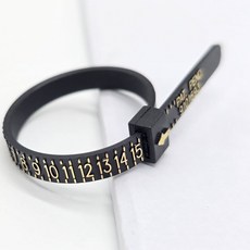 손가락호수측정기 줄자 반지 사이즈 측정기 링게이지 1(개) 5651PN