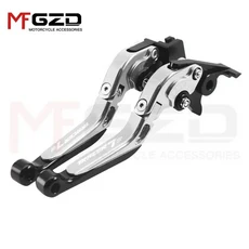 오토바이 액세서리 Tracer7 TRACER7GT 2021-2023 2024 용 확장형 접이식 조절 브레이크 클러치 핸들 레버, 11 Silver TRACER7GT