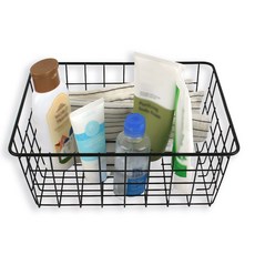 철제 수납 바구니, 블랙