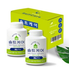 초미립자 천일염 양치소금, 2개