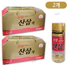 영진약품 상황산삼액 선물세트 안전포장 10병, 2개