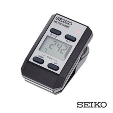 SEIKO DM51 夾式數位節拍器 公司貨 五款顏色【i.ROCK 愛樂客樂器】, 銀色S, 1個
