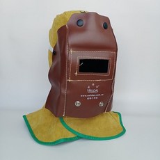 折疊式電焊面罩 便攜式頭戴式牛皮電焊工面罩, 1個, 威特仕44-7111