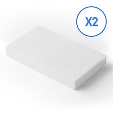 스티로폼 단열재 압축스티로폼 흰색 건축 단열보드 외풍차단 보온판 비드법 EPS KS인증, 2장, 50mm