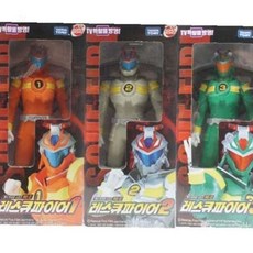 손오공 레스큐 파이어 로봇 피규어 어린이 남아 장난감 완구 캐릭터 놀이 선물, 1개, 레스큐파이어3