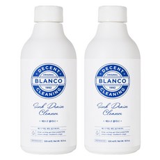 [블랑코클리닝] 슬로우젤 배수구클리너, 2개, 500ml