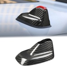 真碳纖維 車頂 天線蓋 鯊魚鰭 裝飾罩 覆蓋式黏貼 適用 16-21 F54 Clubman
