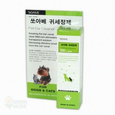 GM7 쏘아베 귀세정제 120ml 고양이이어클리너 애견귀청소액