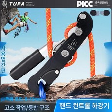 암벽 등반 장비 등하강기, 블랙