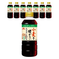 이치비키 밀을 사용하지 않은 둥근 콩 간장, 8개, 500ml