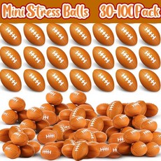 미니 축구공 벌크 스트레스 볼 작은 폼볼 축구 파티 선물 생일 가방 선물용, 1개, 2. 100 Pack