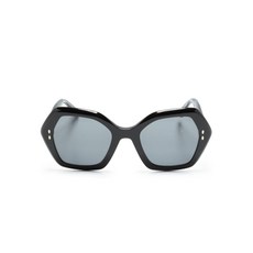 이자벨 마랑 기하학 프레임 틴트 선글라스