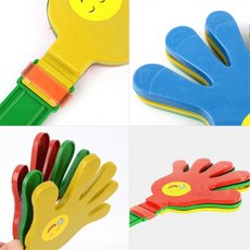 여유로미 박수 손바닥 응원도구 운동회 어린이집 손바닥응원도구