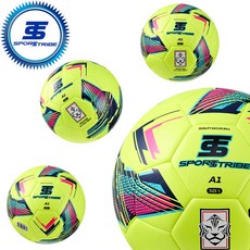 스포츠트라이브 A1 축구공 STA1 형광노랑, STA1-5W, 1개