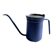 July Coffee 熊與楊咖啡手沖壺 啞光黑/磨砂藍 600ml 細長壺嘴手沖壺, 手沖壺