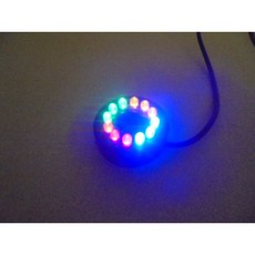 鵬宗小舖 LED 彩燈滾球專用流水組：時來運轉沉水馬達水中燈, 1個, 小組