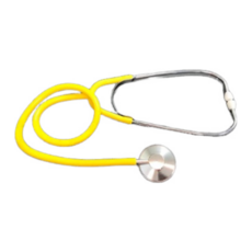 仿真聽診器玩具, 黃色, 1個